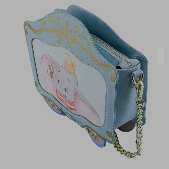 Loungefly Disney Dumbo 80th Anniversary Train Car Crossbody Bag - Picture 2 of 10
